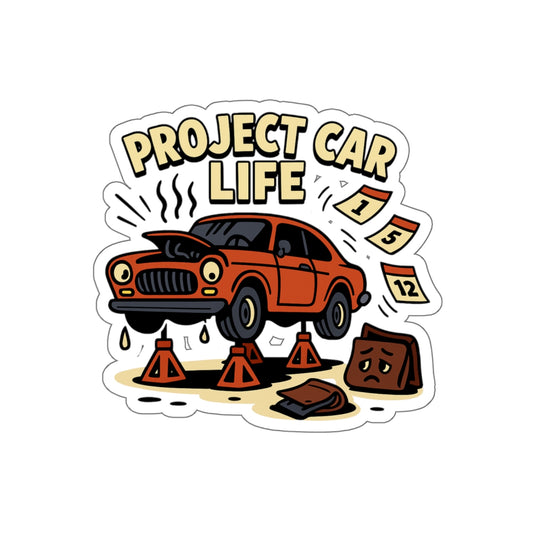 Project Car Life Die-Cut Sticker