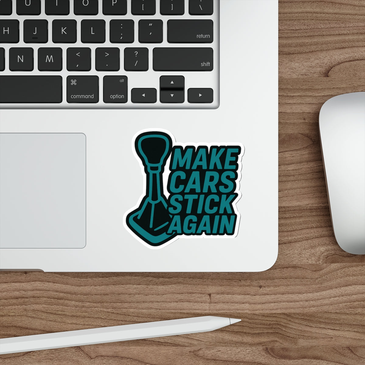 Make Cars Stick Again Die-Cut Sticker