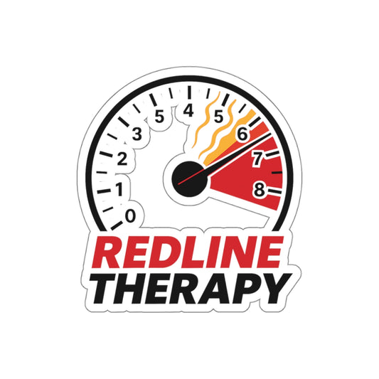 Redline Therapy Die-Cut Sticker