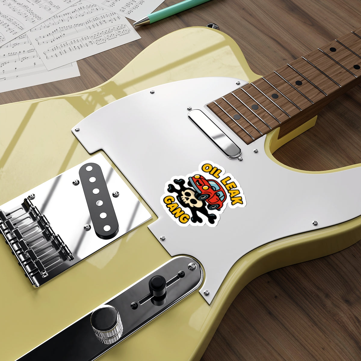 Oil Leak Gang Die-Cut Sticker