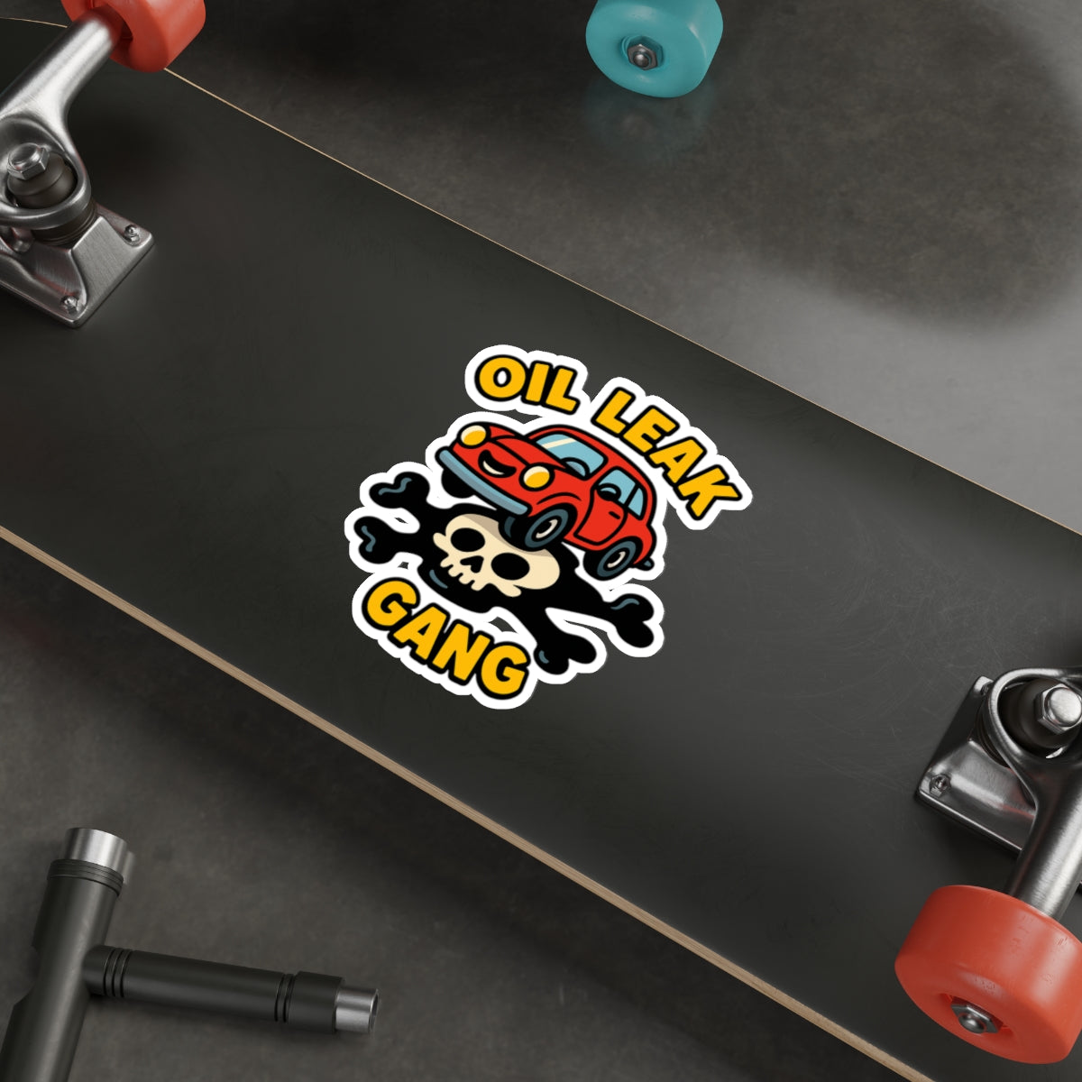 Oil Leak Gang Die-Cut Sticker