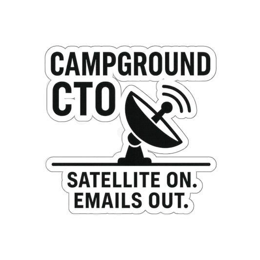 Campground CTO Die-Cut Sticker