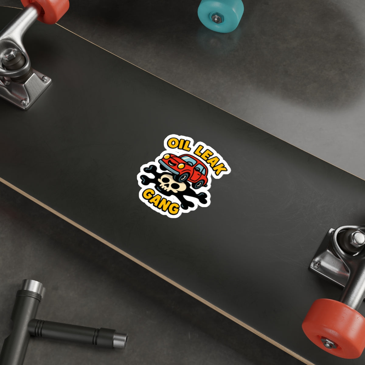 Oil Leak Gang Die-Cut Sticker