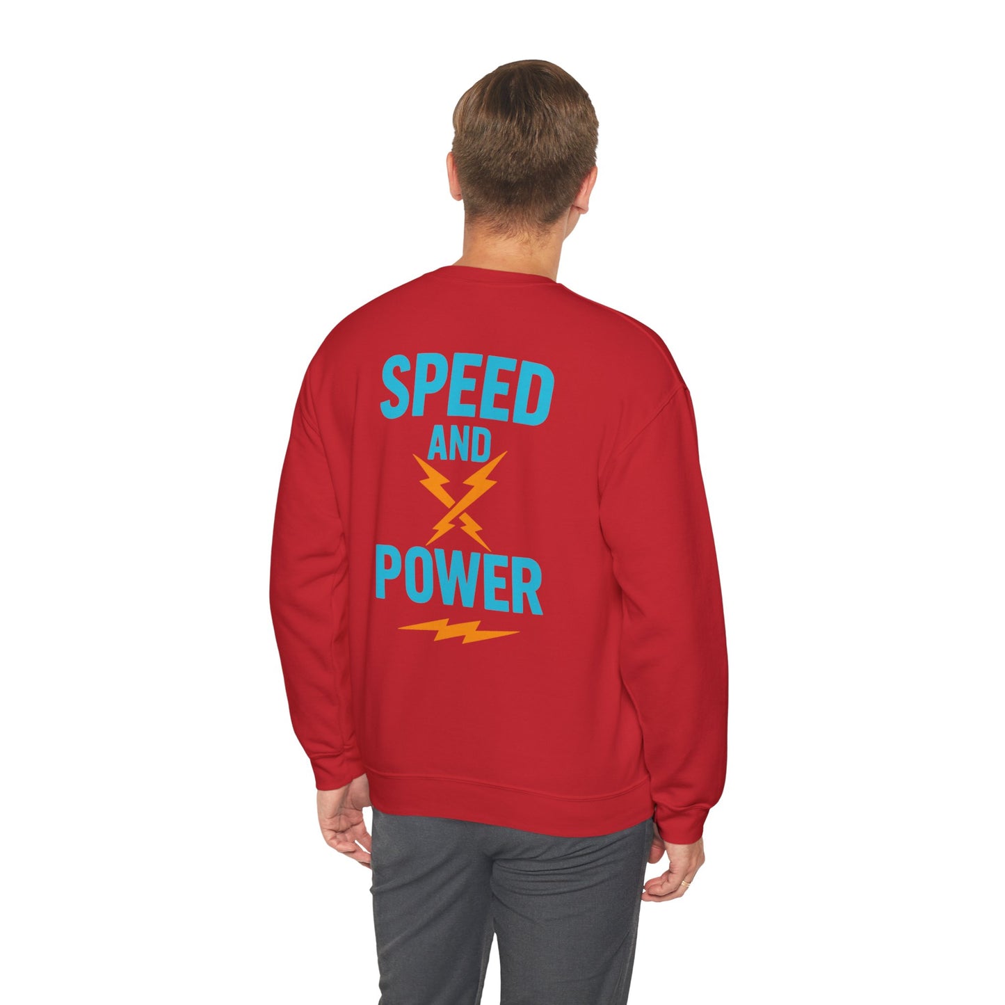 Speed And Power Crewneck Sweatshirt