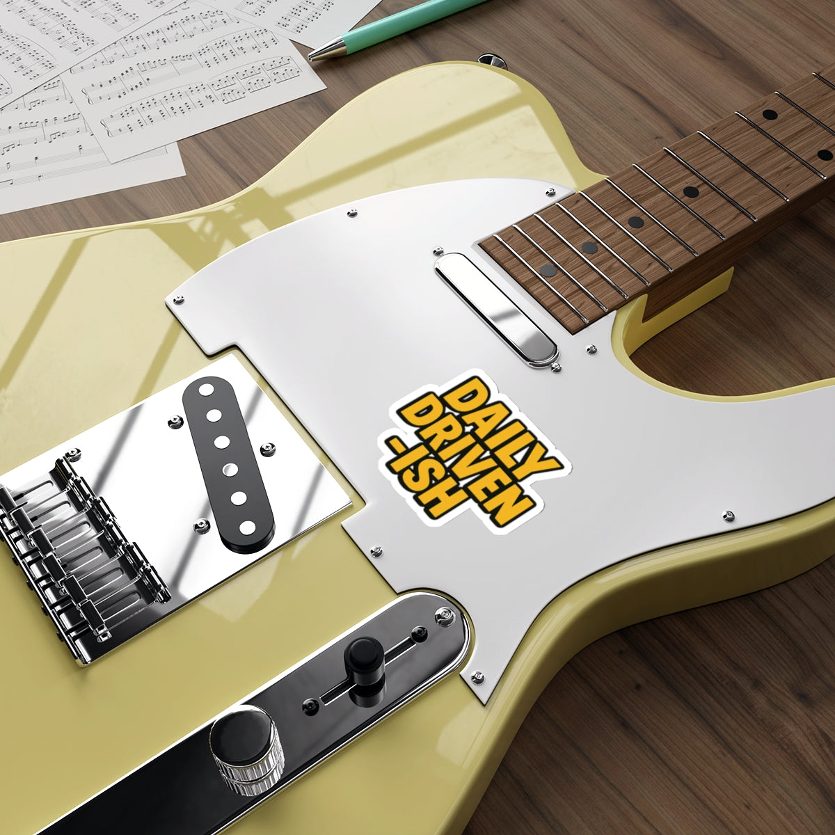 Daily Driven-ISH Die-Cut Sticker